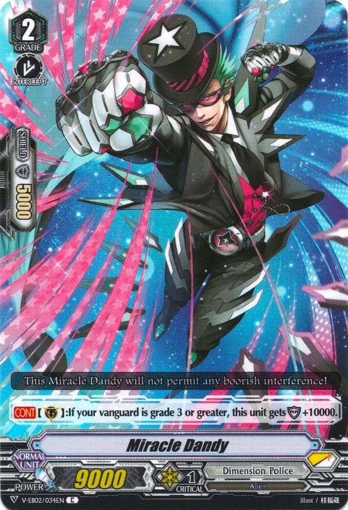 Miracle Dandy (2034) [V-EB02] - Cardfight Vanguard Single