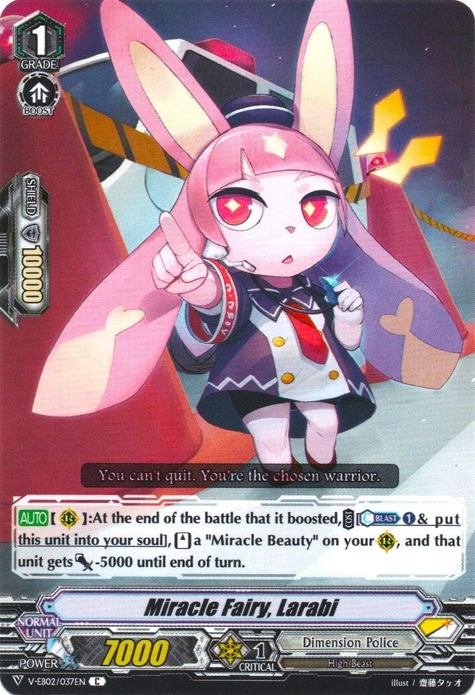 Miracle Fairy Larabi (2037) [V-EB02] - Cardfight Vanguard Single