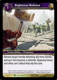 Righteous Defense - WoW Single
