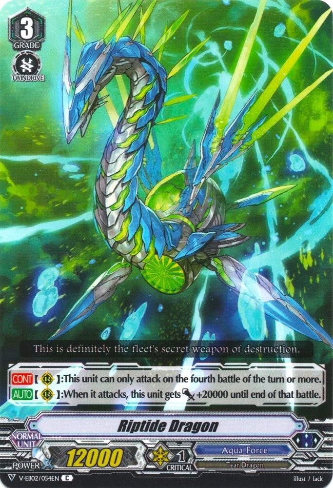Riptide Dragon (2054) [V-EB02] - Cardfight Vanguard Single