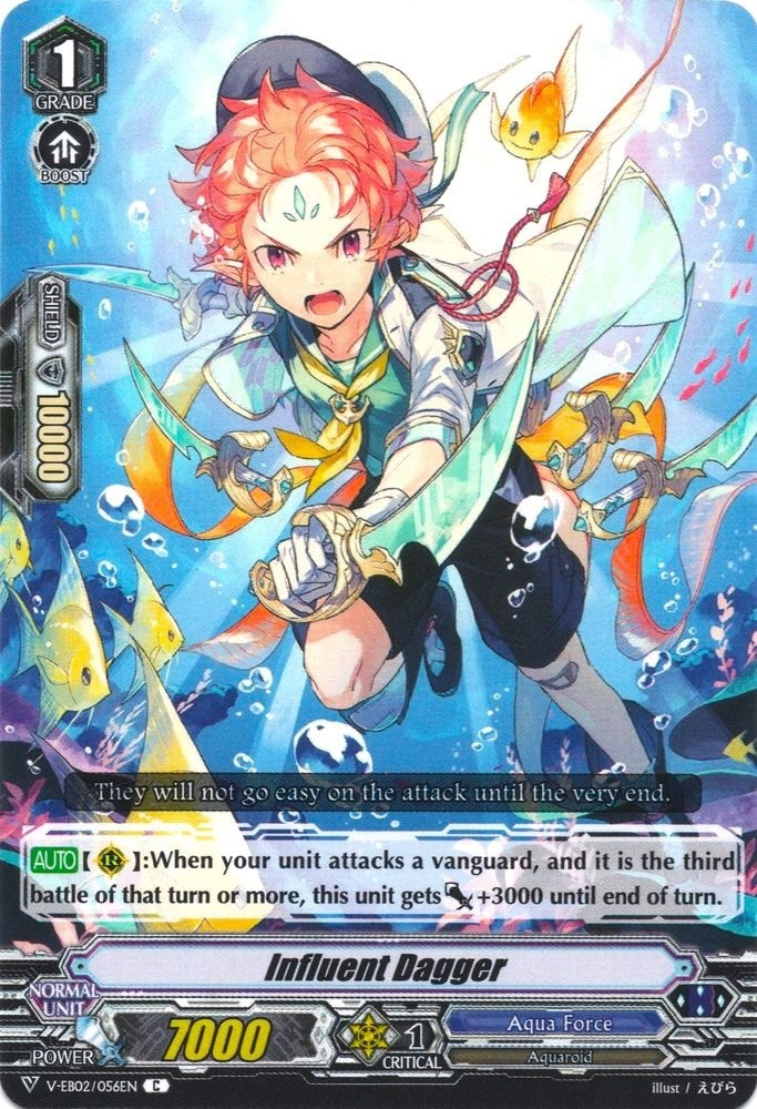 Influent Dagger (2056) [V-EB02] - Cardfight Vanguard Single