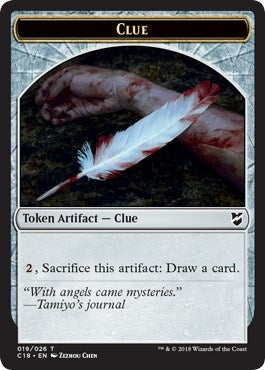 Clue // Construct (021) Double-sided Token (0) [C18] - MTG Single
