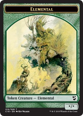 Elemental // Thopter (026) Double-sided Token (0) [C18] - MTG Single