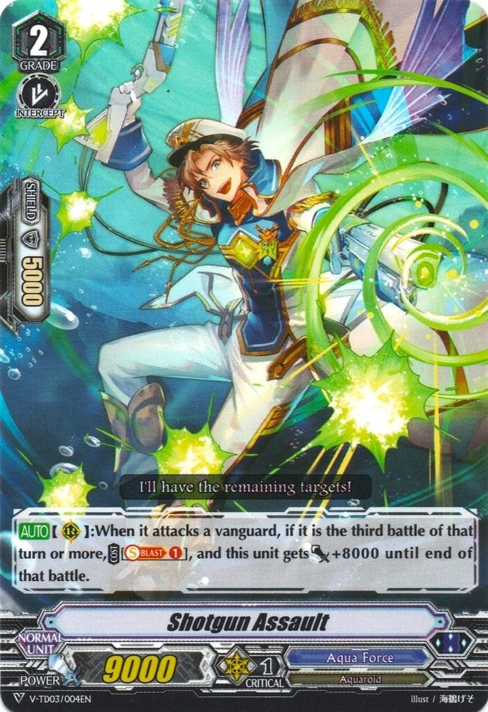 Shotgun Assault (3004) [V-TD03] - Cardfight Vanguard Single