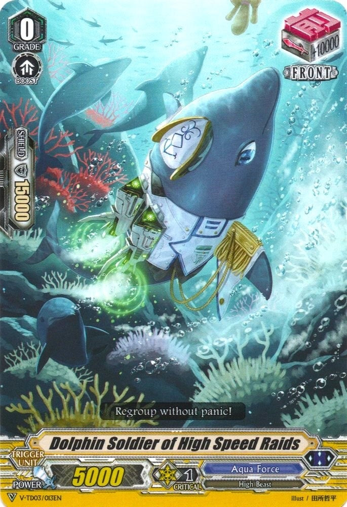 Dolphin Soldier of High Speed Raids (3013) [V-TD03] - Cardfight Vanguard Single