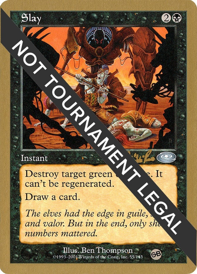 Slay - 2002 Carlos Romao (PLS) (SB) [WCD] - MTG Single