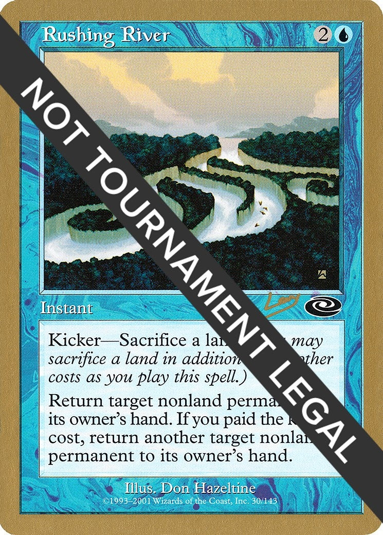 Rushing River - 2002 Raphael Levy (PLS) [WCD] - MTG Single