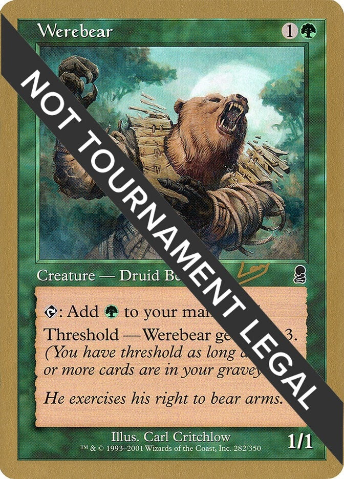 Werebear - 2002 Raphael Levy (ODY) [WCD] - MTG Single