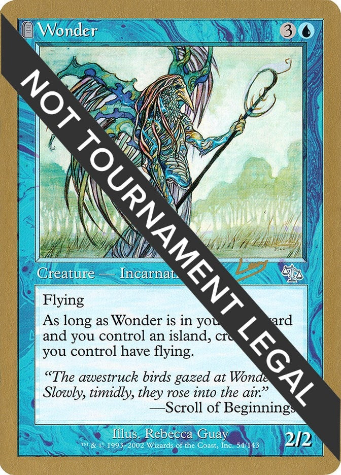 Wonder - 2002 Raphael Levy (JUD) [WCD] - MTG Single