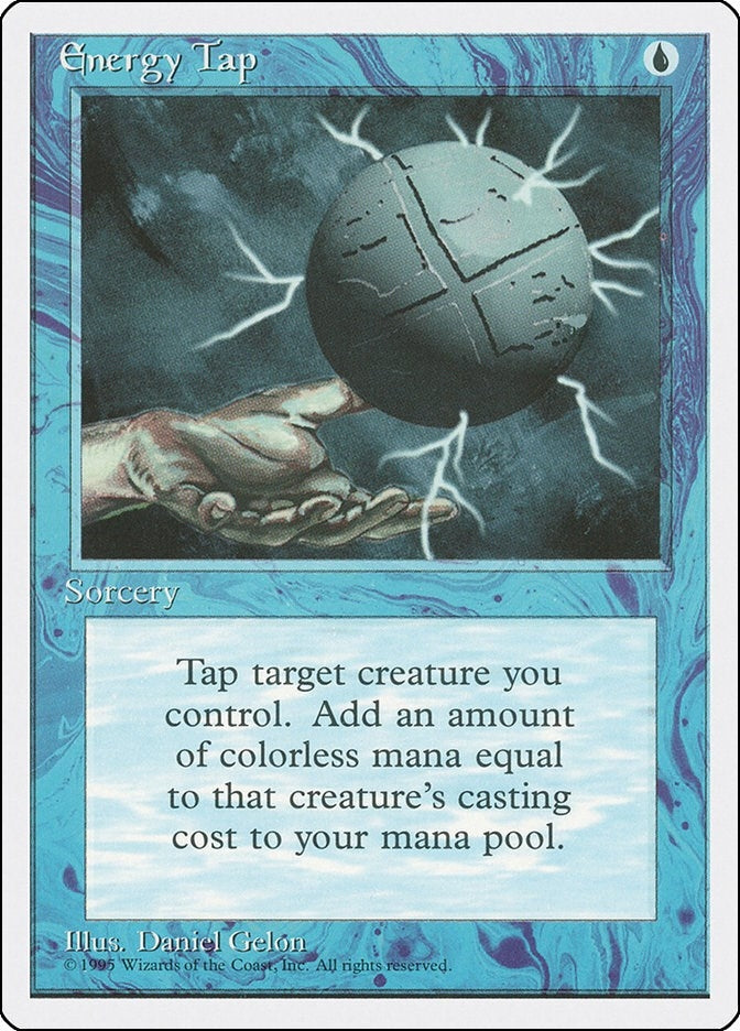 Energy Tap [4ED] - MTG Single