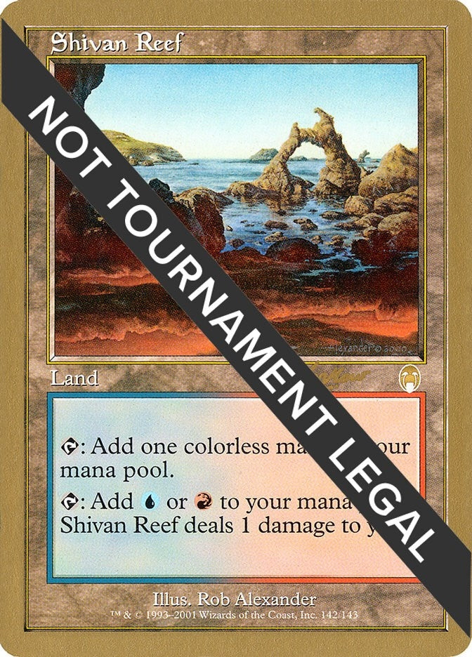 Shivan Reef - 2002 Sim Han How (APC) [WCD] - MTG Single
