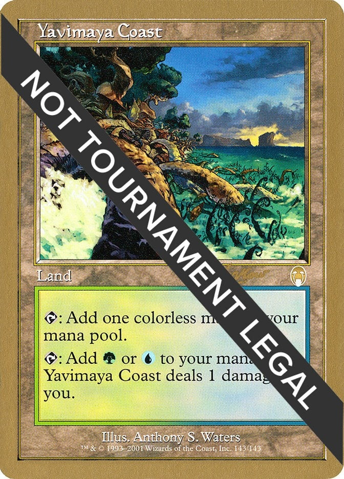 Yavimaya Coast - 2002 Sim Han How (APC) [WCD] - MTG Single