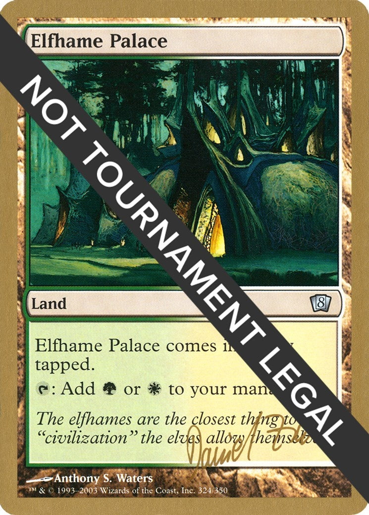 Elfhame Palace - 2003 Daniel Zink (8ED) [WCD] - MTG Single