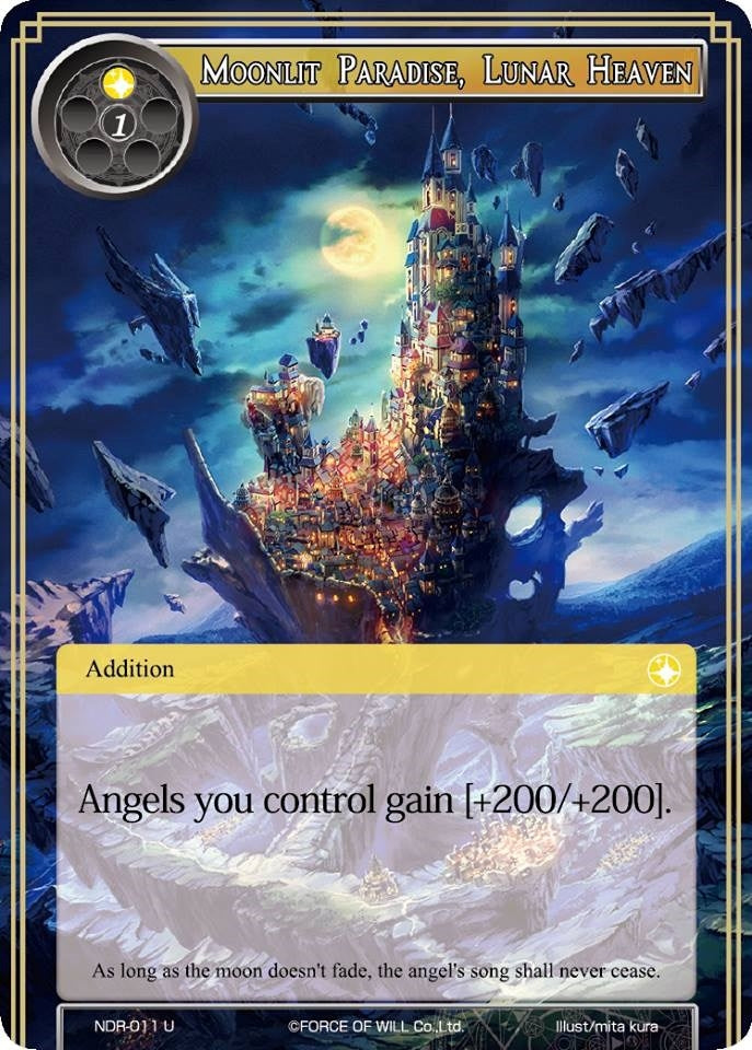 Moonlit Paradise Lunar Heaven (11) [NDR] - Force of Will Single
