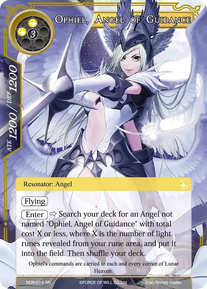 Ophiel Angel of Guidance (14) [NDR] - Force of Will Single