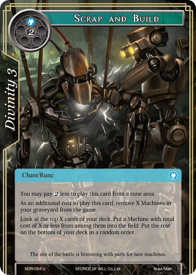 Scrap and Build (54) [NDR] - Force of Will Single