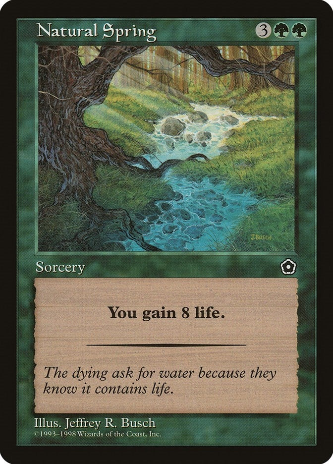 Natural Spring [P02] - MTG Single