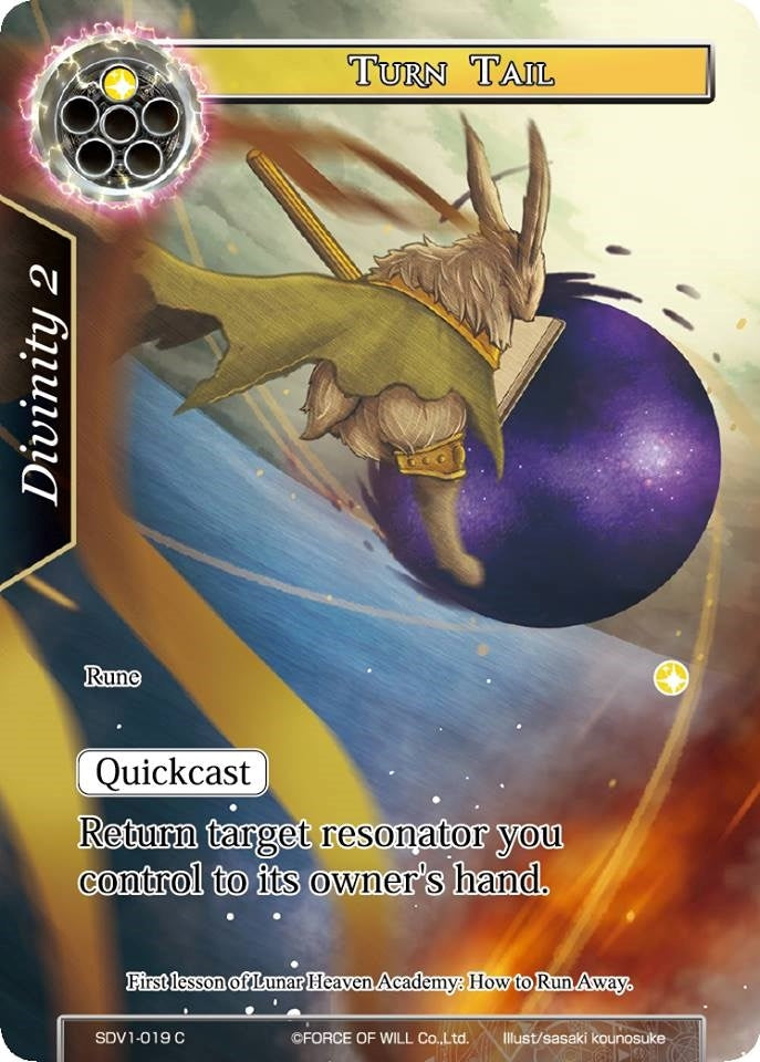 Turn Tail (1019) [VH] - Force of Will Single