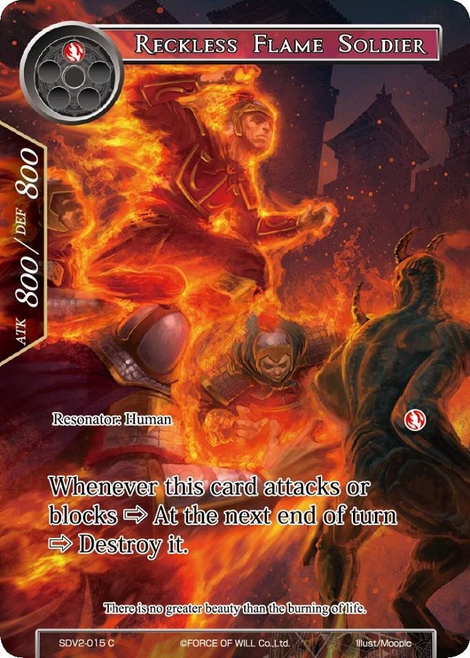 Reckless Flame Soldier (2015) [VH] - Force of Will Single