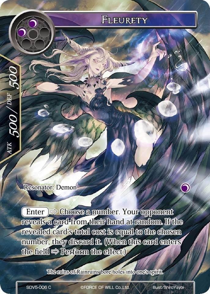 Fleurety (5006) [VH] - Force of Will Single