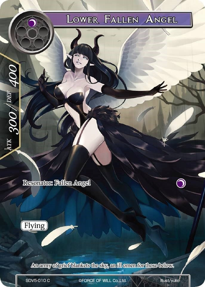 Lower Fallen Angel (5010) [VH] - Force of Will Single