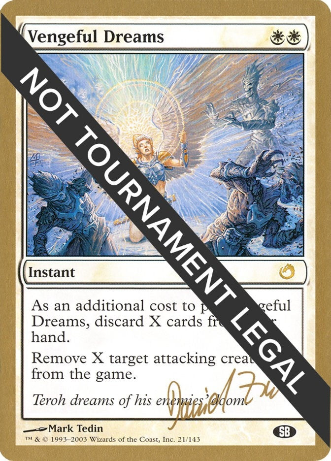 Vengeful Dreams - 2003 Daniel Zink (TOR) (SB) [WCD] - MTG Single