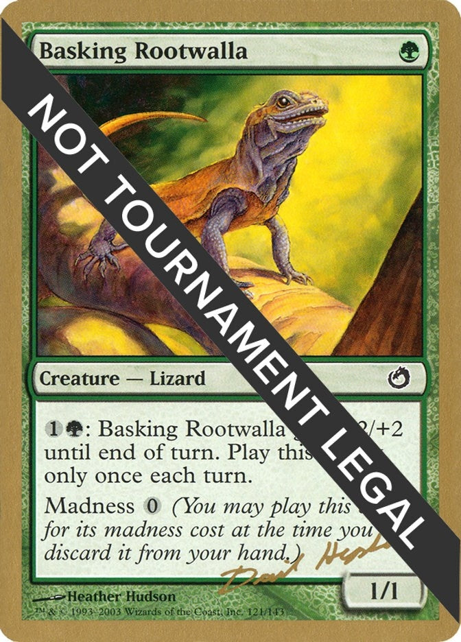 Basking Rootwalla - 2003 Dave Humpherys (TOR) [WCD] - MTG Single