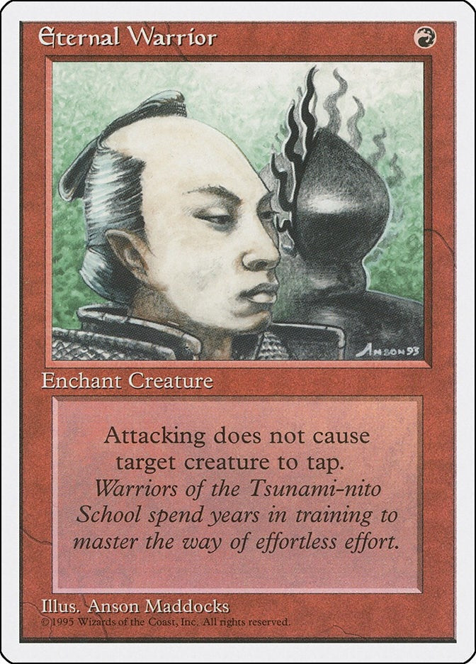 Eternal Warrior [4ED] - MTG Single