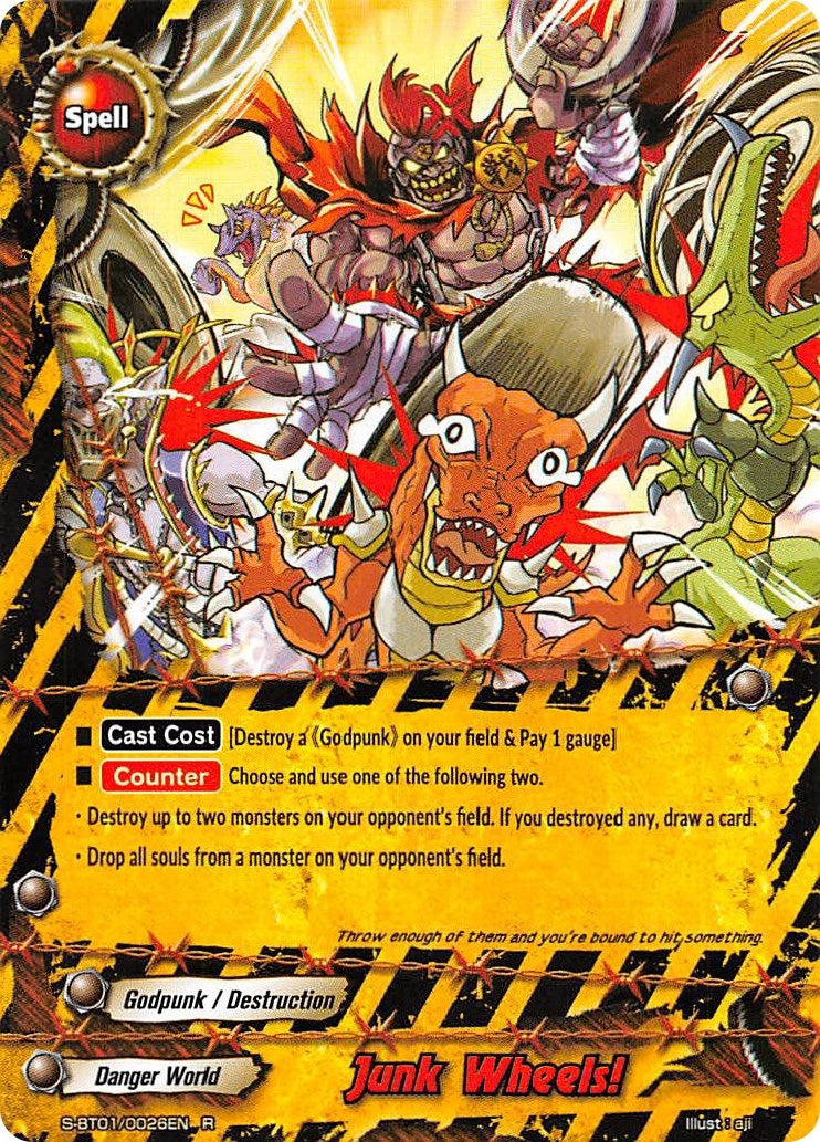 Junk Wheels! (10026) [S-BT01] - Future Card BuddyFight Single