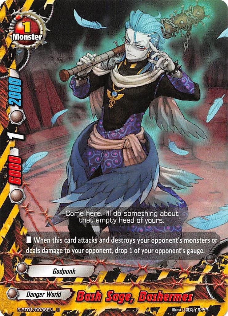 Bash Sage Bashermes (10036) [S-BT01] - Future Card BuddyFight Single