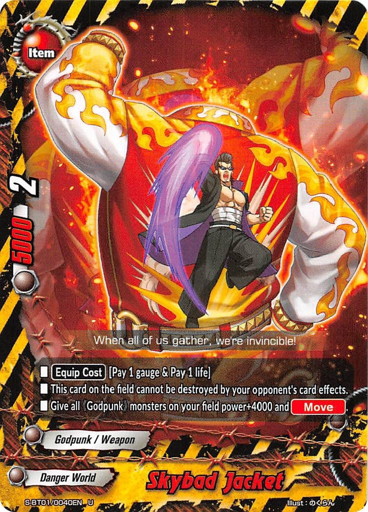 Skybad Jacket (10040) [S-BT01] - Future Card BuddyFight Single