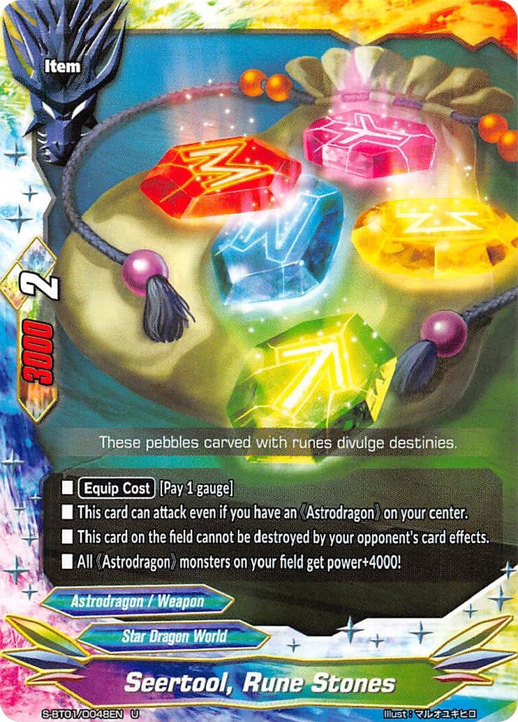 Seertool Rune Stones (10048) [S-BT01] - Future Card BuddyFight Single