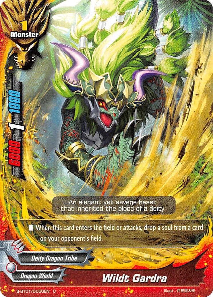 Wildt Gardra (10050) [S-BT01] - Future Card BuddyFight Single