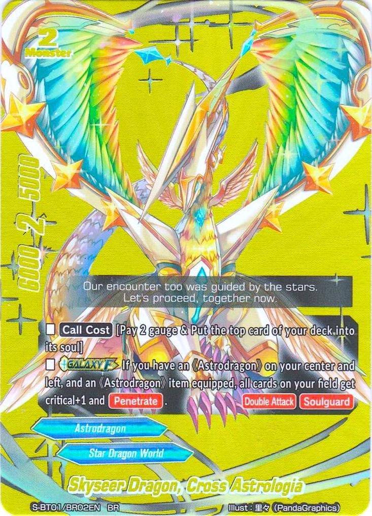 Skyseer Dragon Cross Astrologia (BR) (102) [S-BT01] - Future Card BuddyFight Single