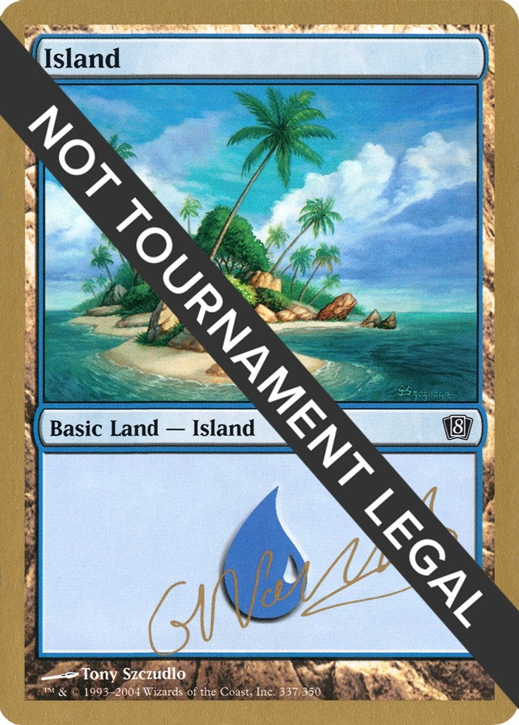 Island (337) - 2004 Gabriel Nassif (8ED) [WCD] - MTG Single