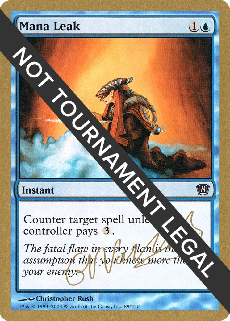 Mana Leak - 2004 Gabriel Nassif (8ED) [WCD] - MTG Single