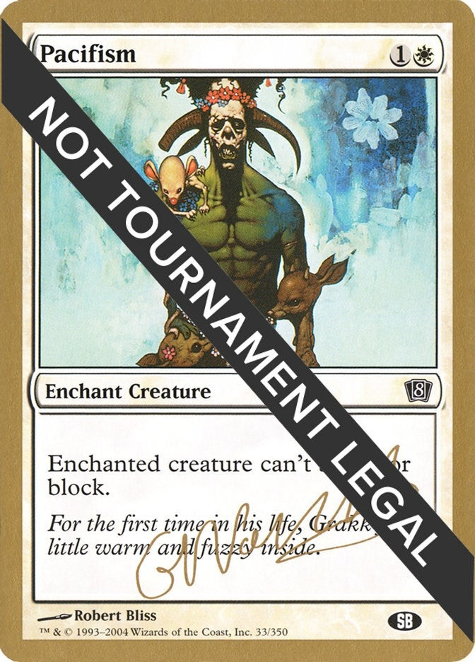 Pacifism - 2004 Gabriel Nassif (8ED) (SB) [WCD] - MTG Single