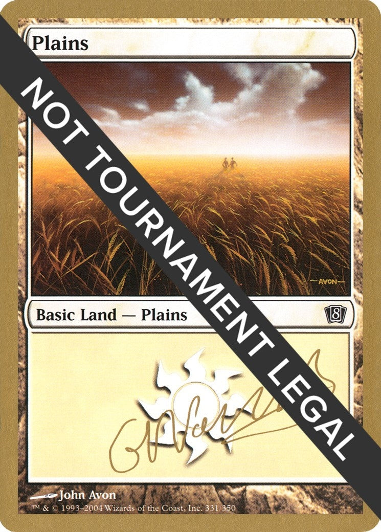 Plains (331) - 2004 Gabriel Nassif (8ED) [WCD] - MTG Single