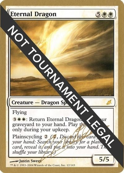 Eternal Dragon - 2004 Julien Nuijten (SCG) [WCD] - MTG Single