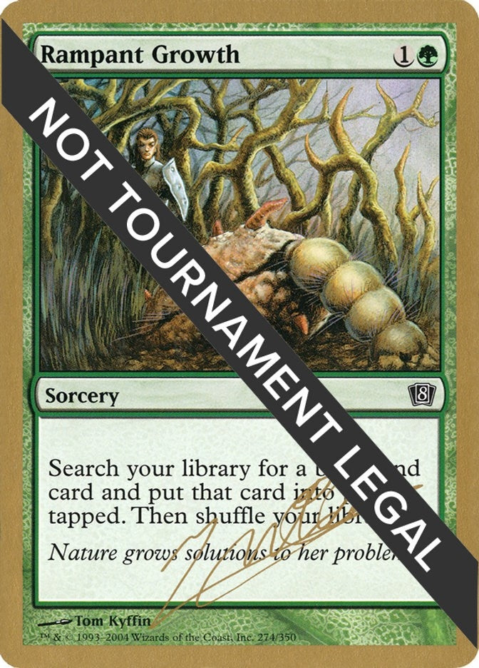 Rampant Growth - 2004 Julien Nuijten (8ED) [WCD] - MTG Single
