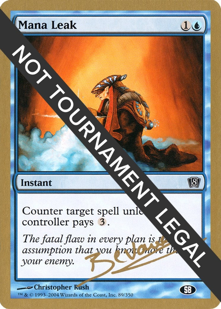 Mana Leak - 2004 Manuel Bevand (8ED) (SB) [WCD] - MTG Single