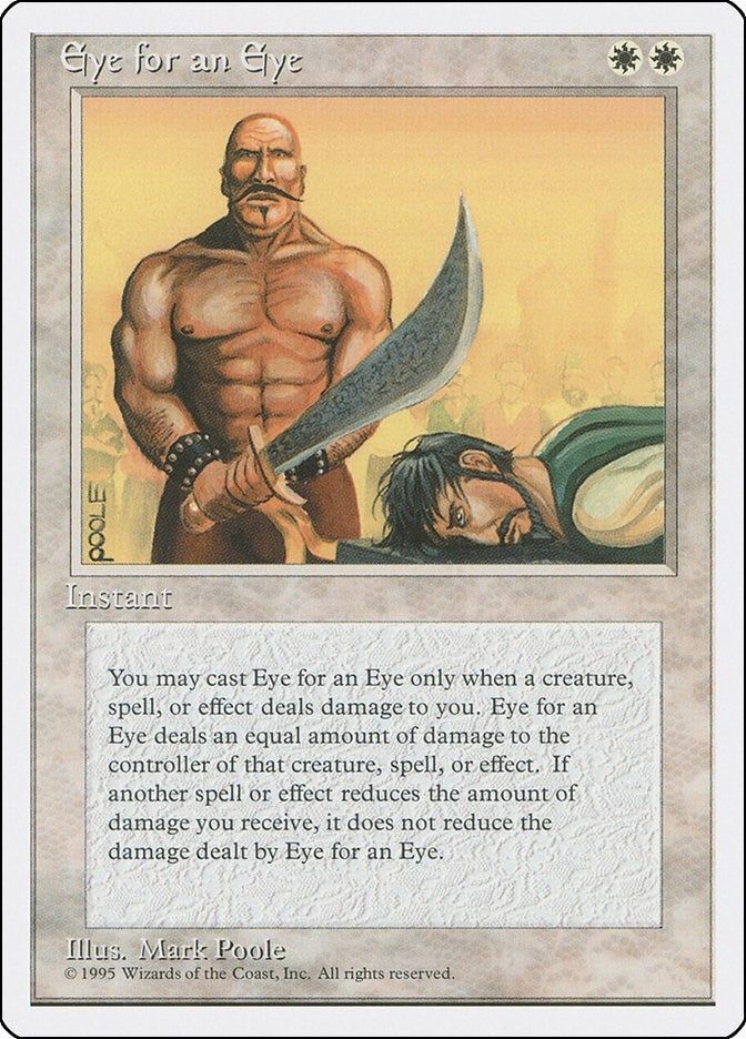 Eye for an Eye [4ED] - MTG Single