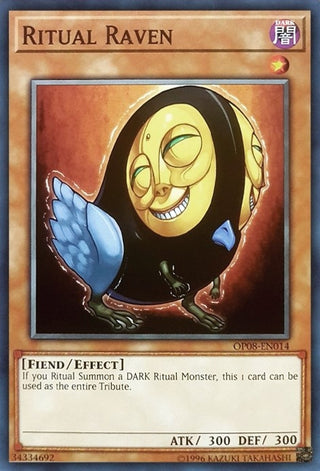 Ritual Raven (8014) (OP08) - YuGiOh Single