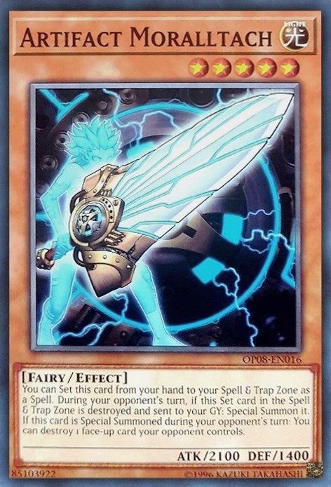 Artifact Moralltach (8016) (OP08) - YuGiOh Single