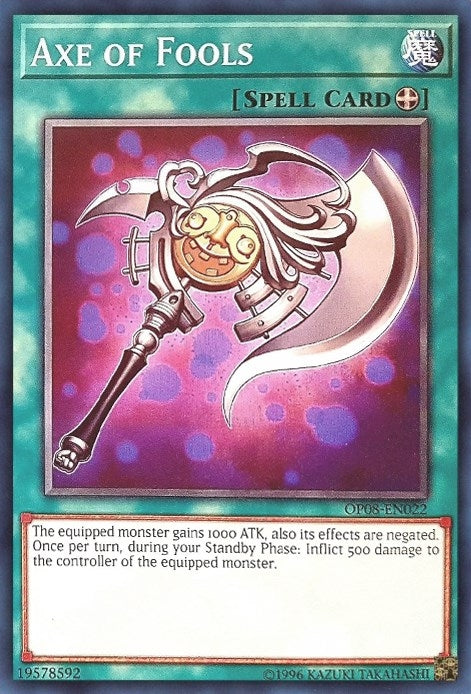 Axe of Fools (8022) (OP08) - YuGiOh Single