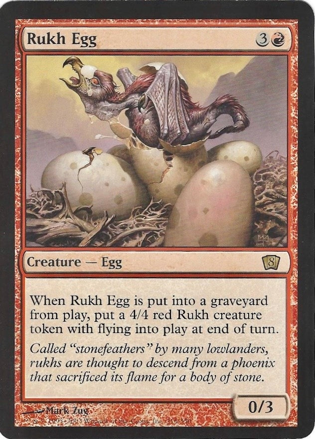Rukh Egg (8th Edition) (Box Topper) [OVER] - MTG Single