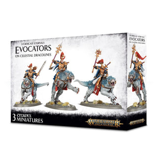 Warhammer: Age of Sigmar - Stormcast Eternals - Evocators on Celestial Dracolines [PLAS] - Warhammer Box Sets Sealed