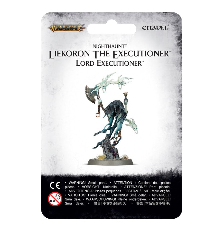 Warhammer: Age of Sigmar - Nighthaunt - Liekoron The Executioner Lord Executioner [CLMP] - Warhammer Clampacks Sealed
