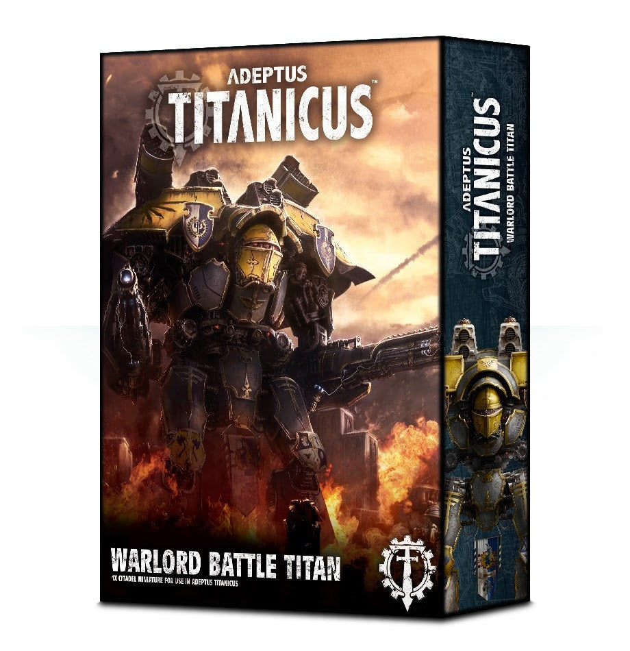 Warhammer: 40K - Adeptus Titanicus - Warlord Battle Titan [PLAS] - Warhammer Box Sets Sealed