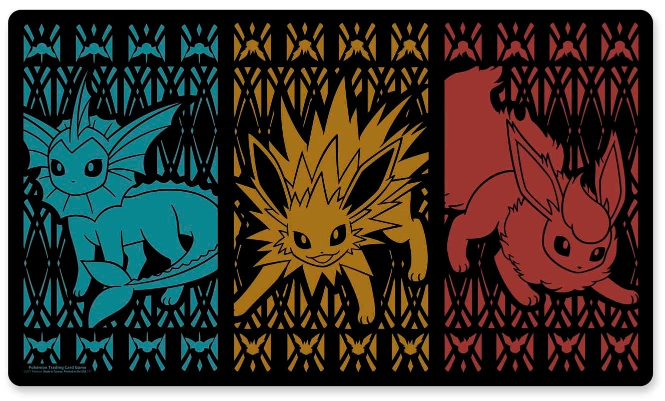 Pokemon TCG: Triple Threat Playmat - Playmats Sealed